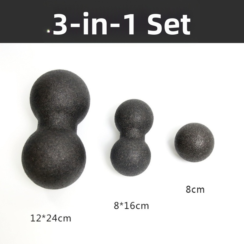 Acupressure Ball Set - Podwójna piłka do masażu typu lacrosse,