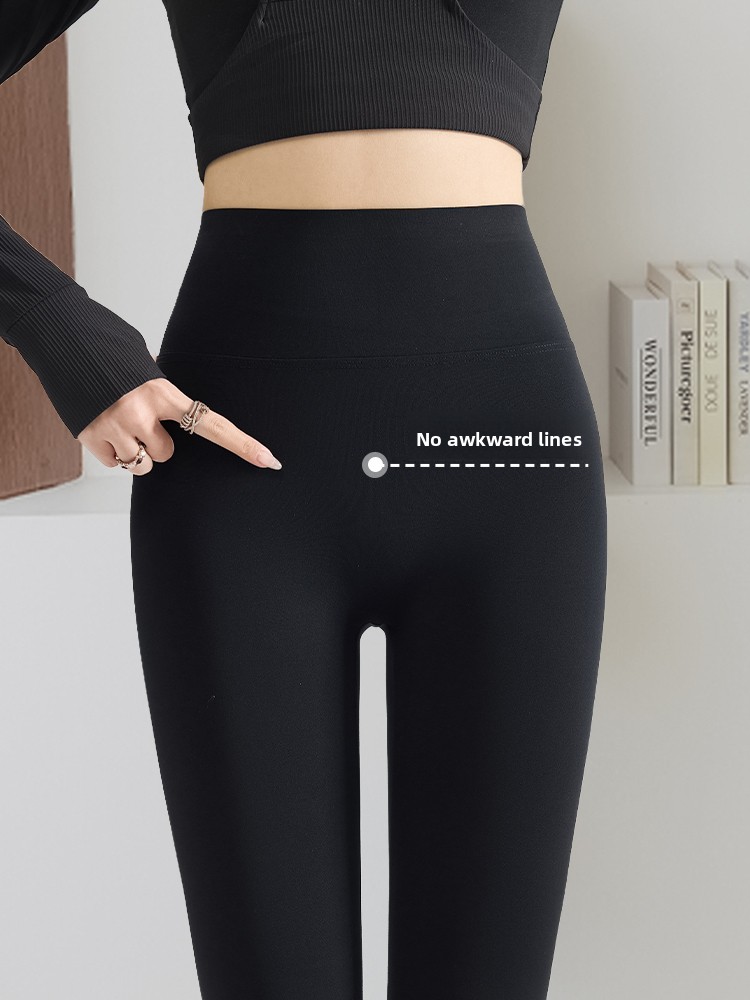 Pilates Yoga Matte - Matowe spodnie do jogi damskie z