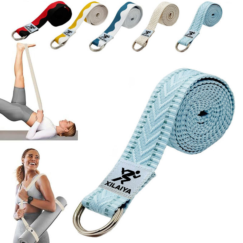 Pilates Yoga Matte - Regulowany pasek antypoślizgowy, odpowiedni do jogi,