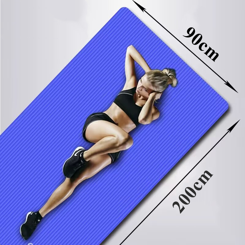 Mata do jogi 200x90x1cm, gruba – Pilates Yoga Matte recenzja i cena