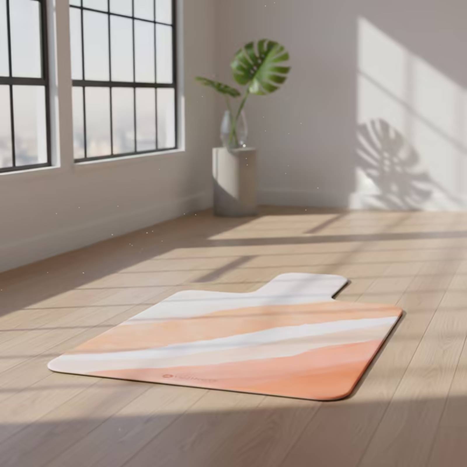 Mata do ćwiczeń zamszowa, anty – Pilates & Yoga Vida recenzja i cena