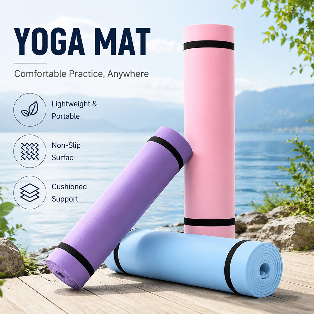 1/2 szt. Gruba Mata do Jogi An – Pilates Yoga Matte recenzja i cena